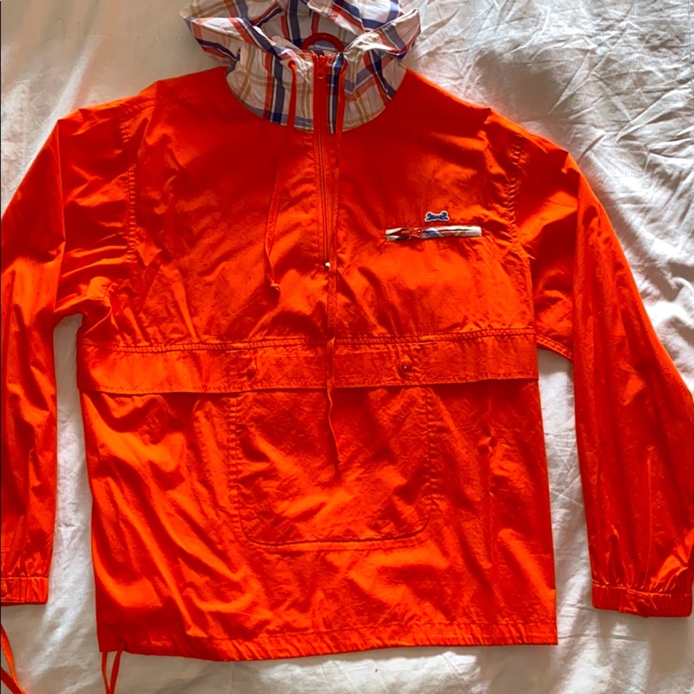 Orange Windbreaker